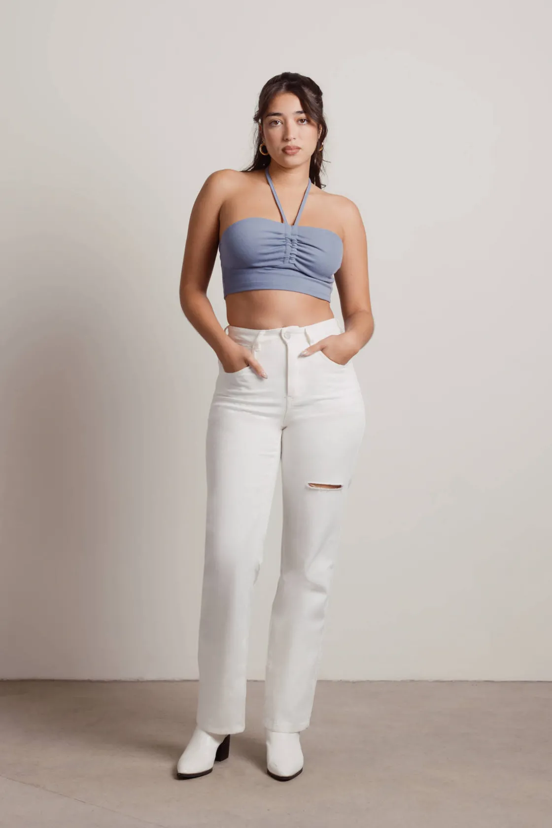 Tobi About Last Night Crop Top -