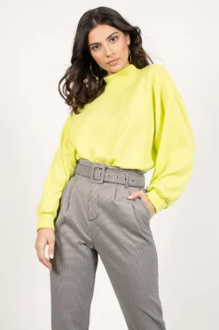 Tobi Afterglow Mock Neck Sweater -