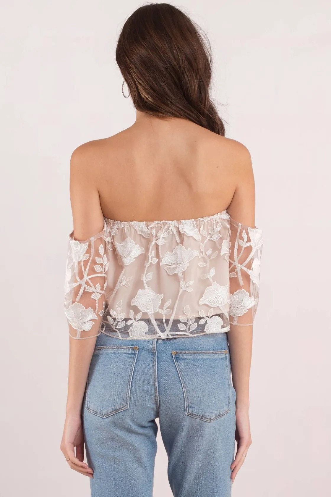 Tobi Alanna Crop Top - Rose