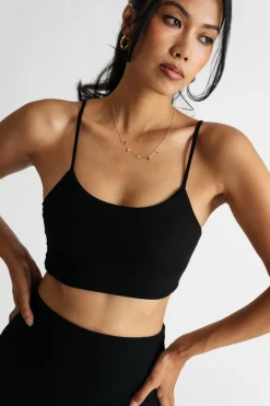 Tobi Almost There Ribbed Crop Top And Midi Skirt Set -