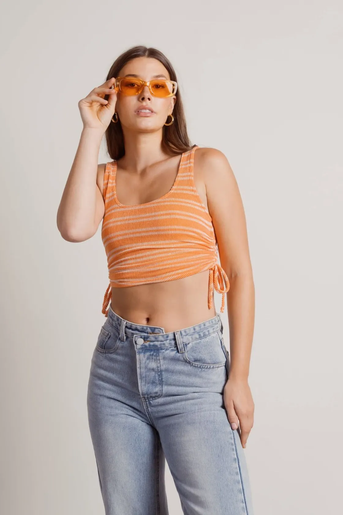 Tobi Amisa Crop Top - Orange