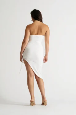 Tobi Ammi Asymmetrical Bodycon Mini Dress -