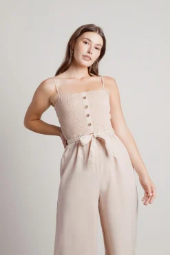Tobi Andromeda Smocked Jumpsuit -