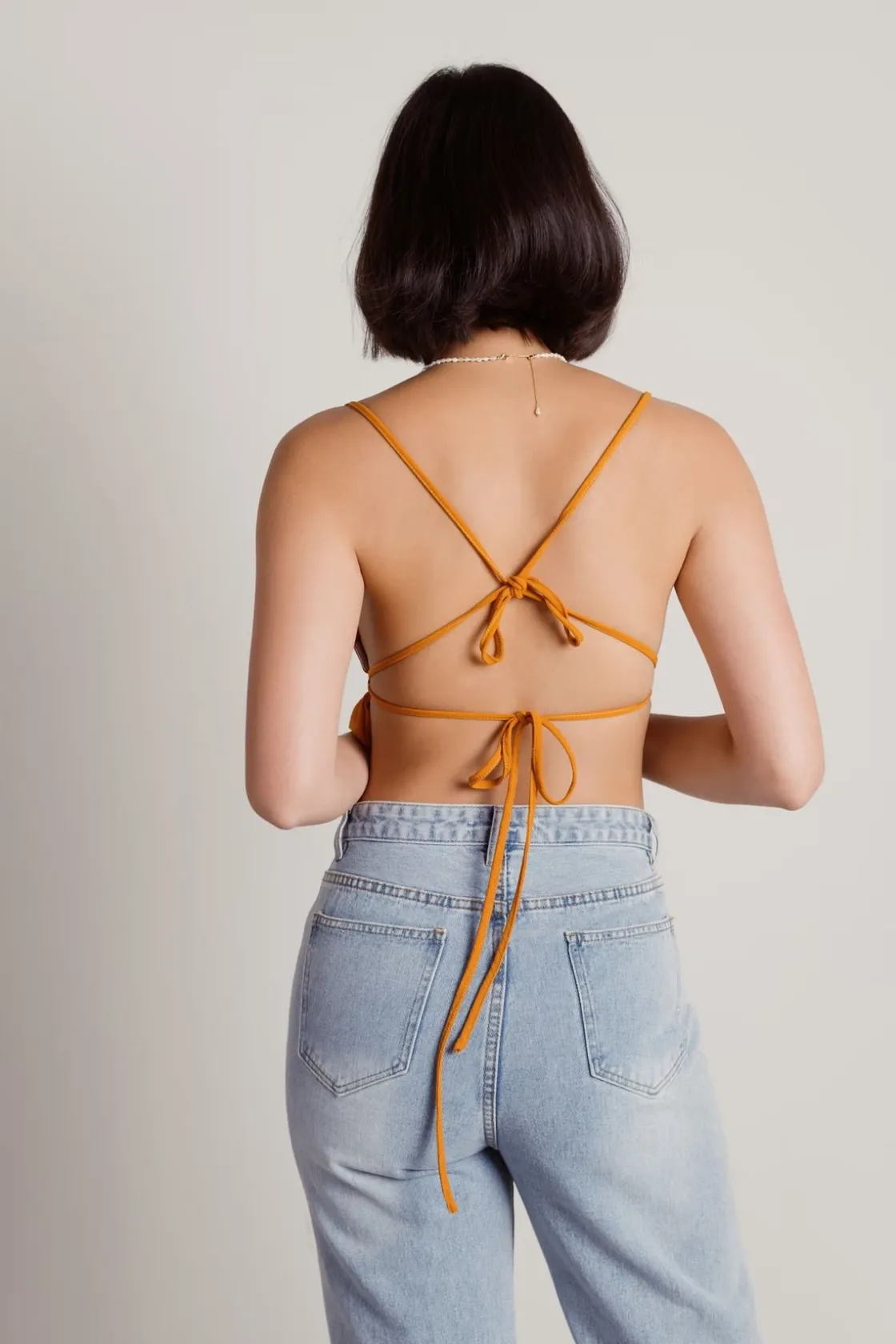 Tobi Angelic Crop Top - Ecru