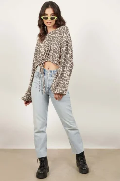 Tobi Animal In Me Crop Top -