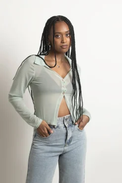 Tobi Annika Mesh Top -