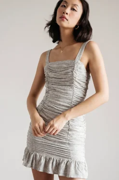 Tobi Aubriella Ruched Bodycon Mini Dress -