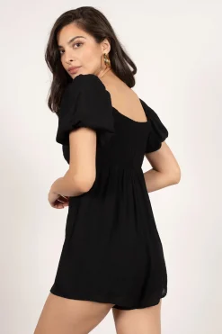 Tobi Baby Please Ruched Romper -