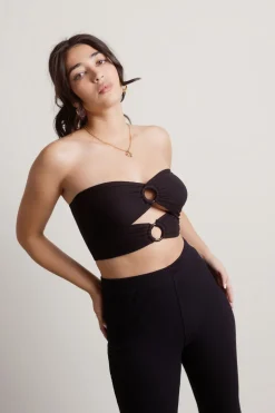 Tobi Bandits Crop Top - Sage