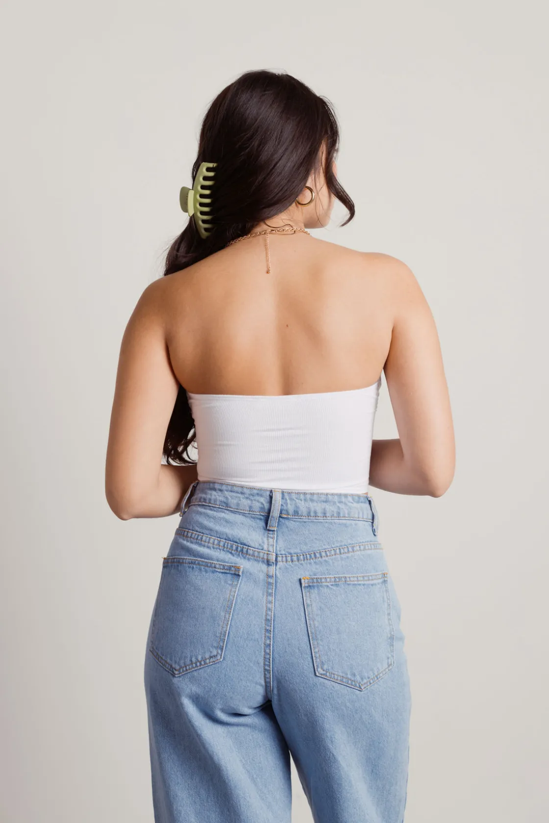 Tobi Bandits Crop Top - Sage