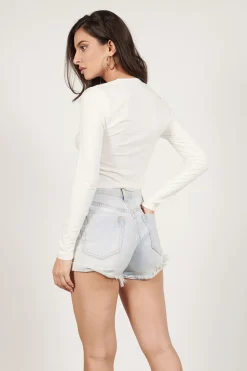 Tobi Basic As Can Be Crop Top -