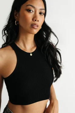 Tobi Be Myself Tank Top - Black