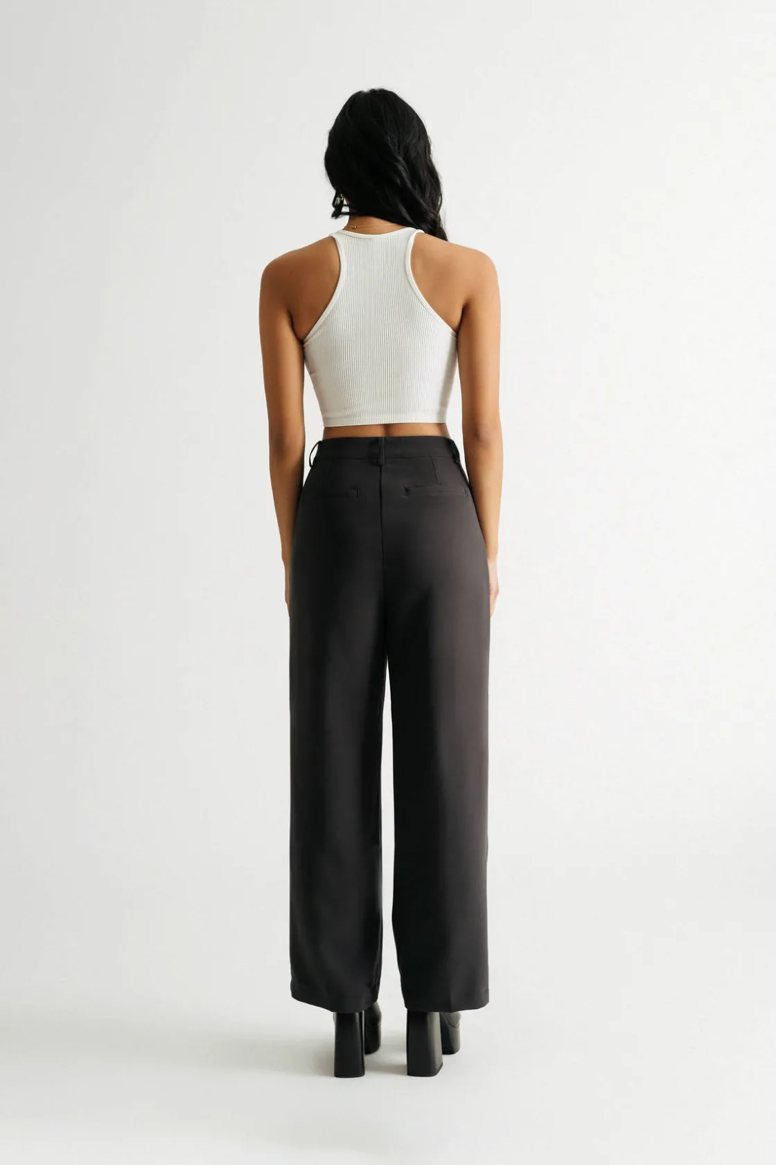 Tobi Be Myself Tank Top - Black