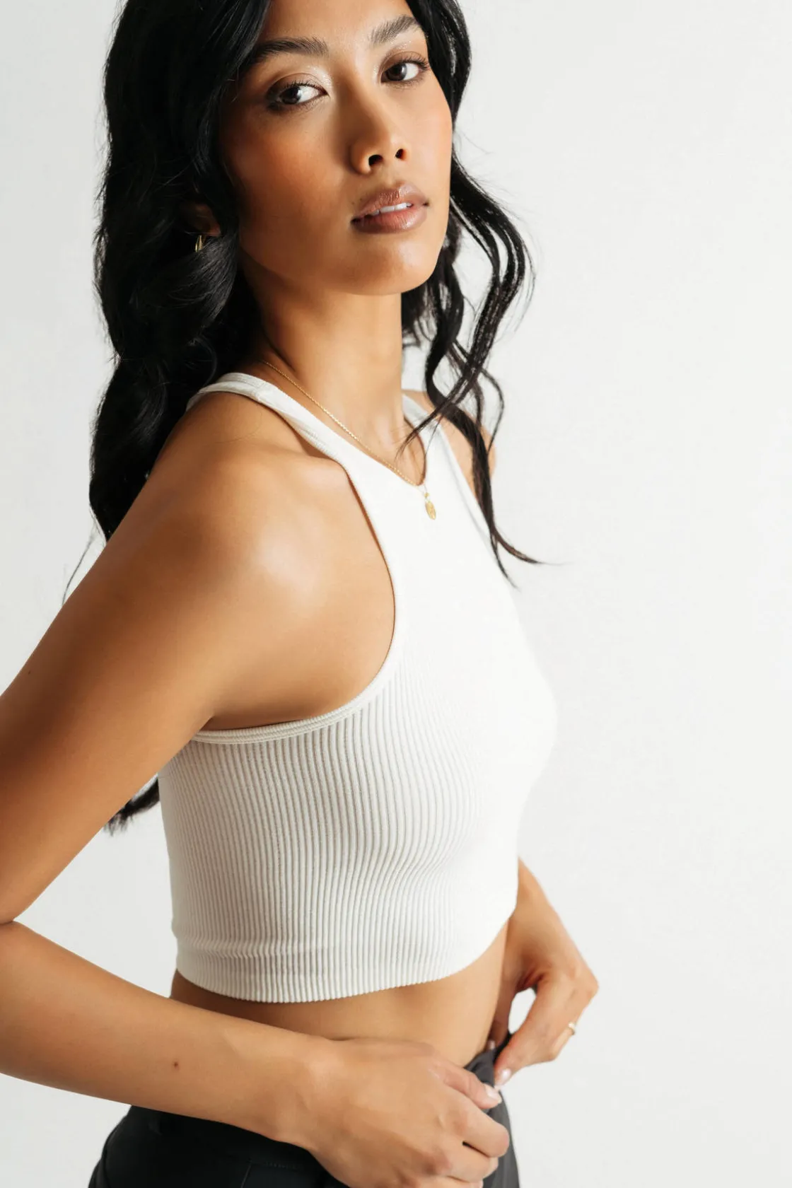 Tobi Be Myself Tank Top - Black
