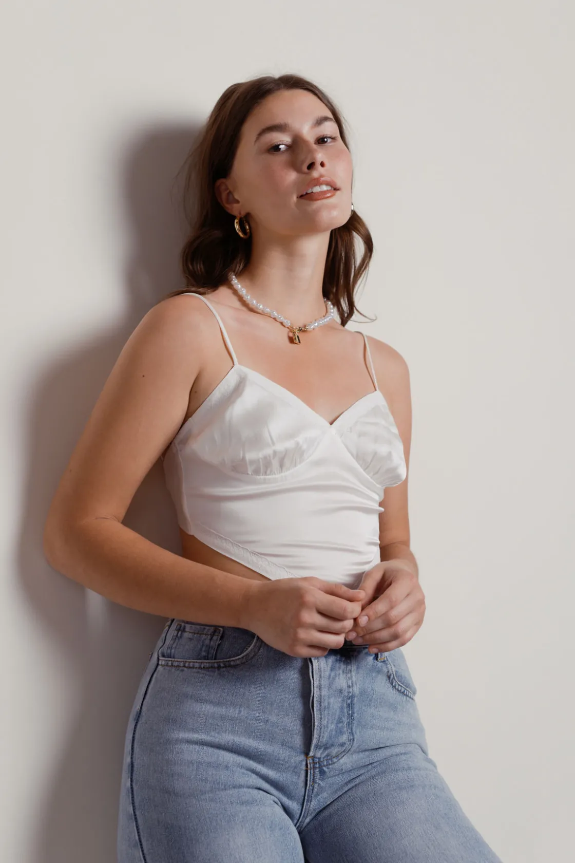 Tobi Behind The Scenes Crop Top - Blue