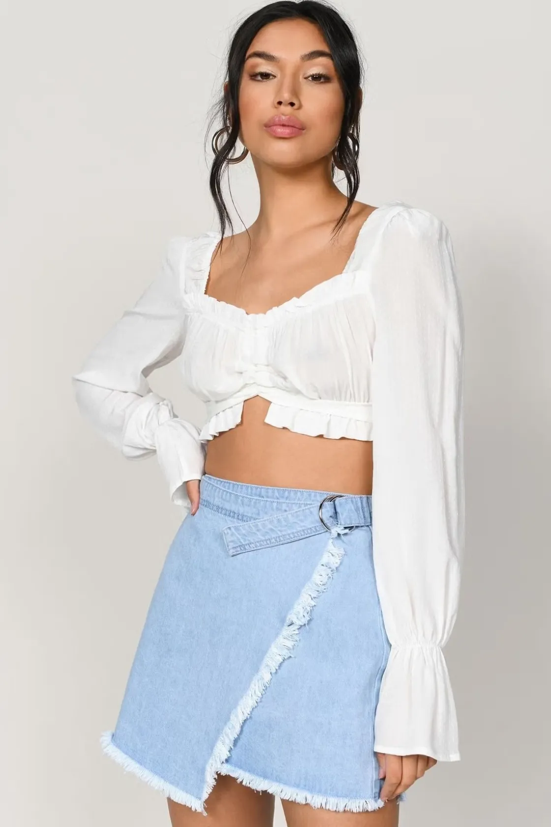 Tobi Belmont Shore Wrap Skirt -