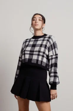 Tobi Bernadette Plaid Sweater -