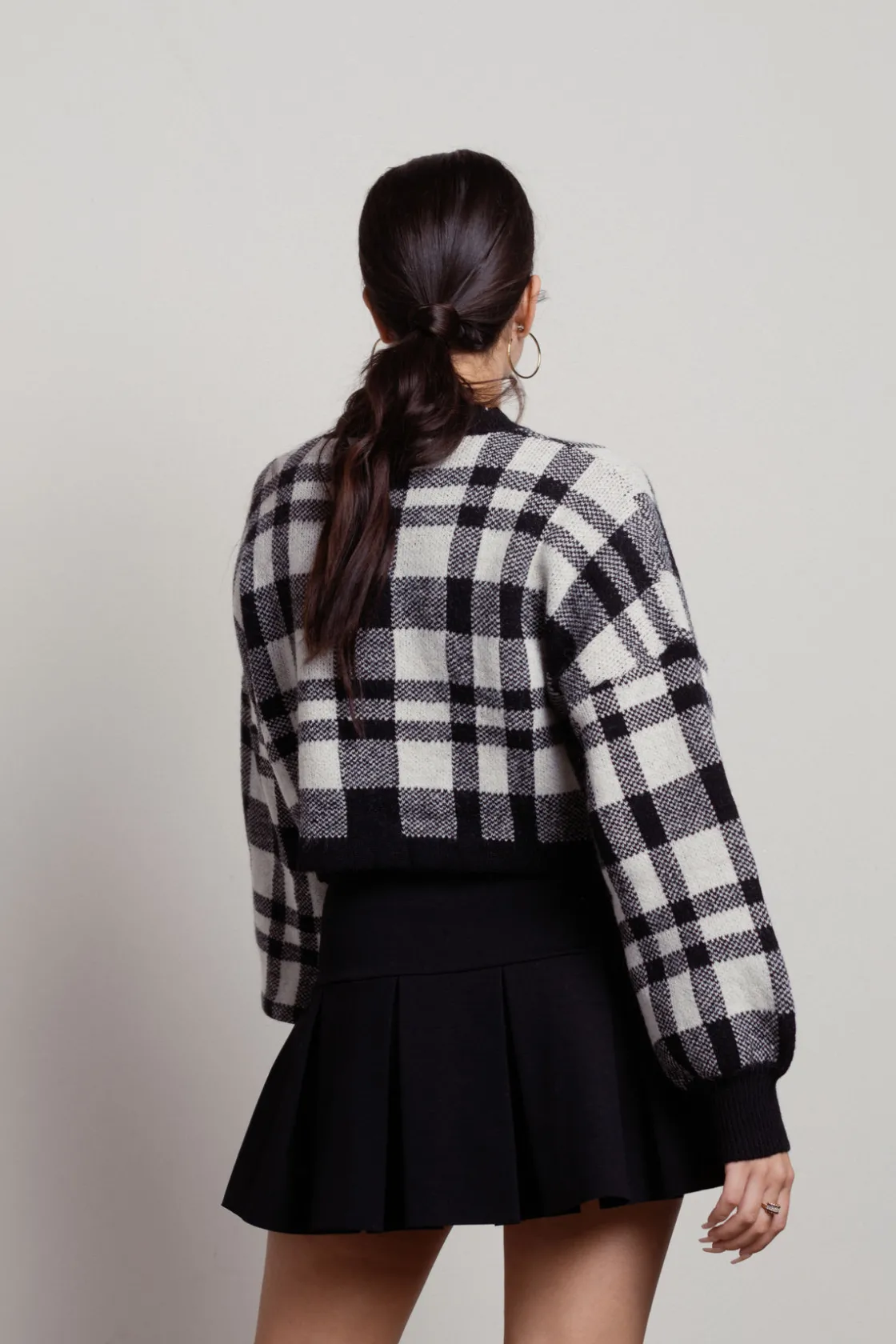 Tobi Bernadette Plaid Sweater -