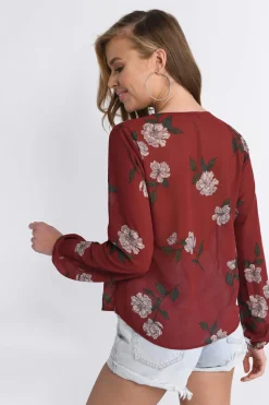 Tobi Best Bud Floral Blouse -