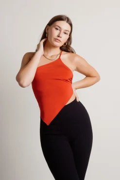 Tobi Bet You Backless Top - Amber