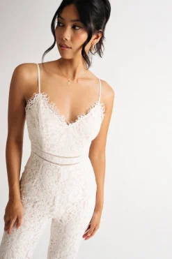 Tobi Bethany Lace Jumpsuit -