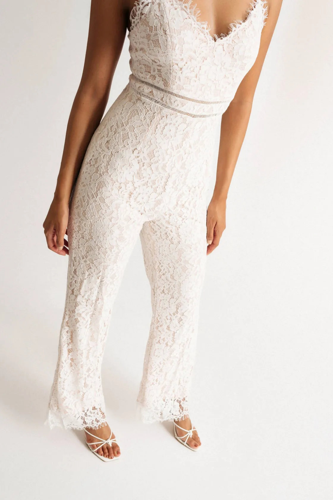 Tobi Bethany Lace Jumpsuit -