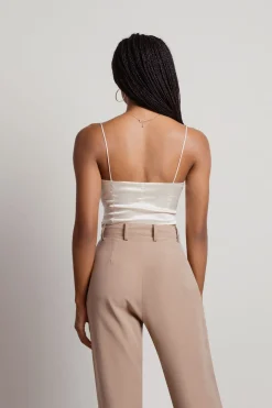 Tobi Better Love Crop Top - Brown