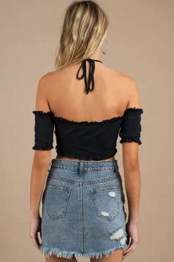 Tobi Bingo Crop Top - Sienna