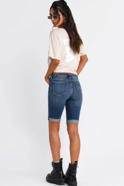 Tobi Blank NYC Vendetta Denim Shorts -