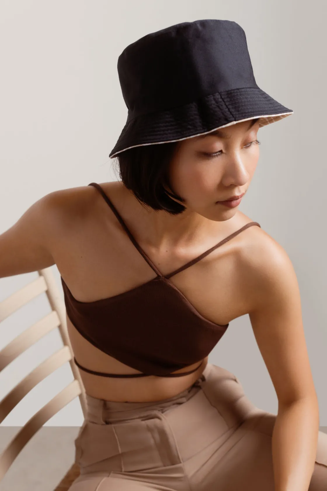 Tobi Blend In Zebra Bucket Hat -