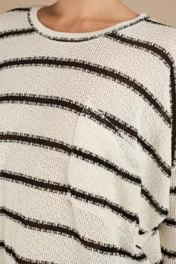 Tobi Blurred Lines Stripe Sweater -