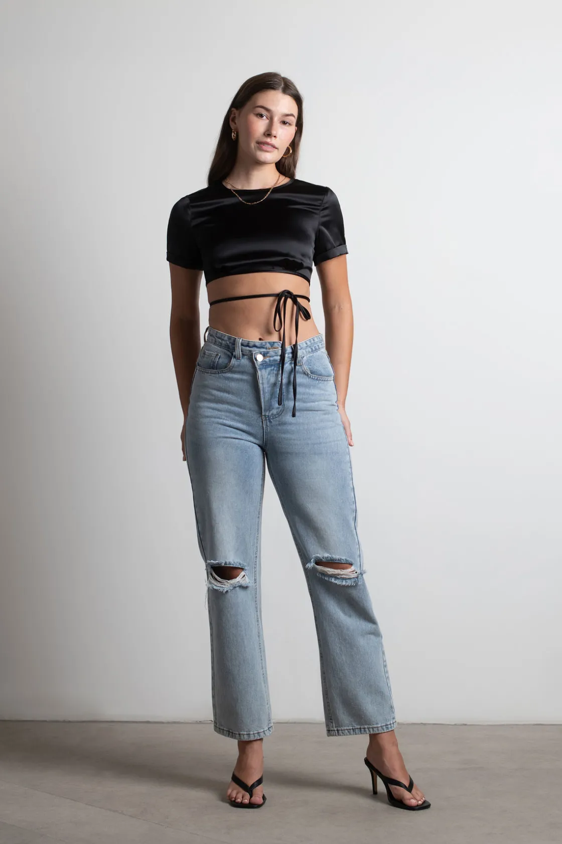 Tobi Body And Soul Crop Top - Black
