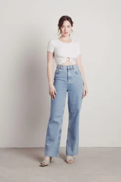 Tobi Born And Raised Crop Top - Black
