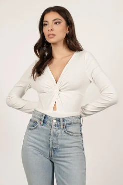 Tobi Braelynn Twist Front Bodysuit -