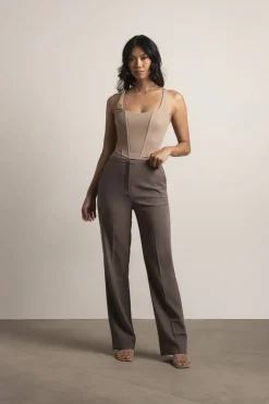 Tobi Brielle Straight Leg Trouser Pants