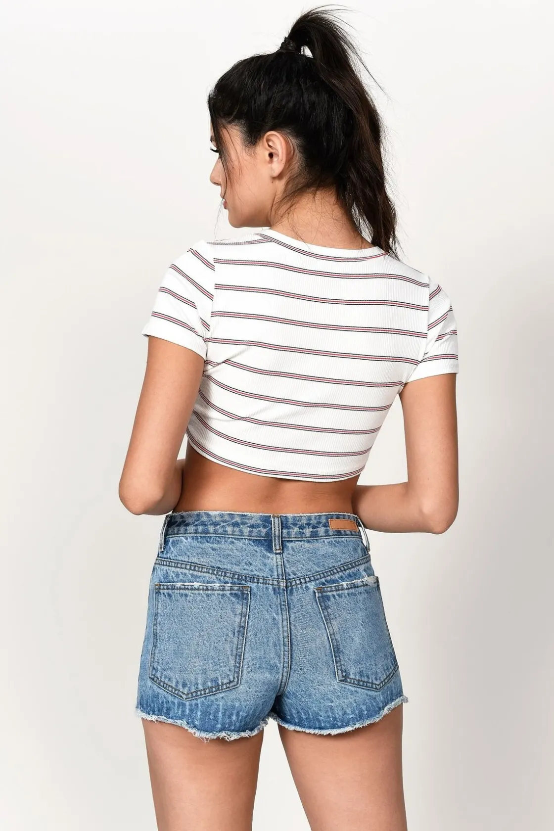 Tobi Broadway Denim Shorts -
