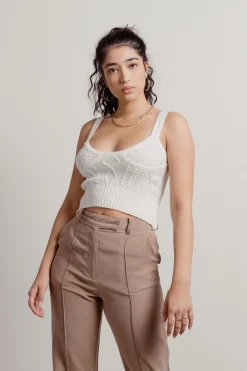 Tobi Bunny Slopes Crop Top -