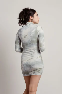 Tobi Cain Tie Dye Tie Dye Ribbed Dress -