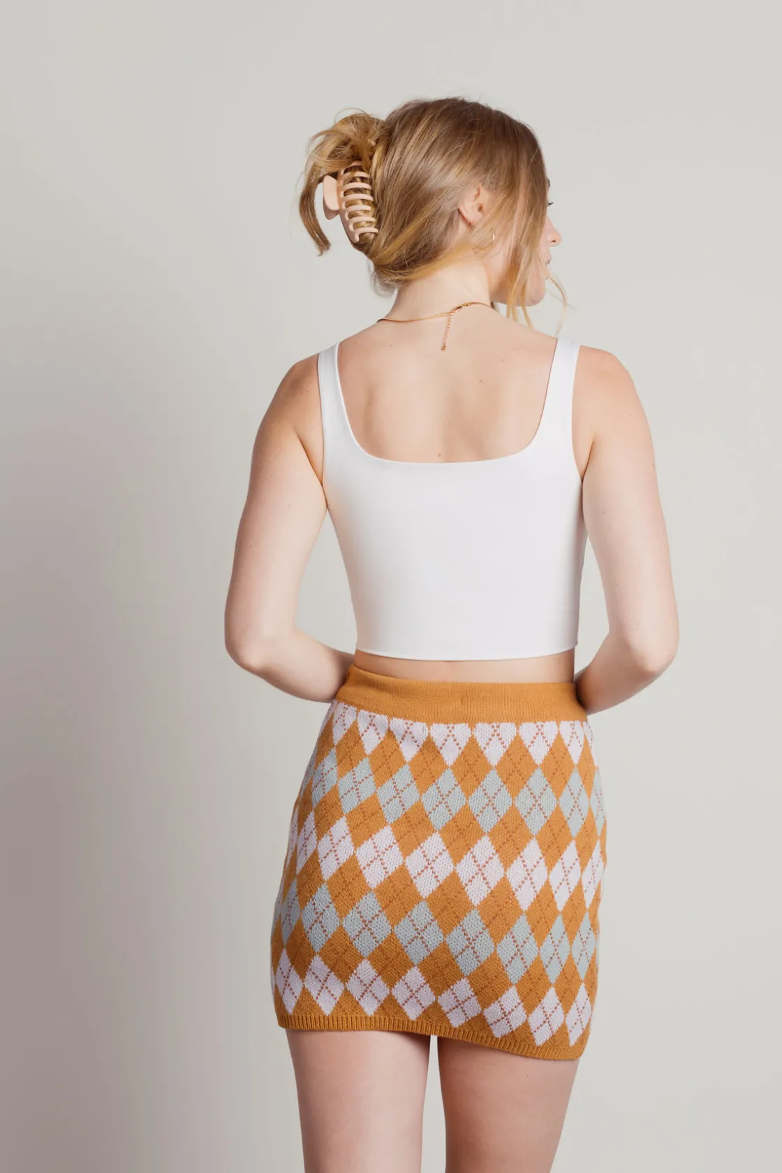 Tobi Callisto Knit Mini Skirt -