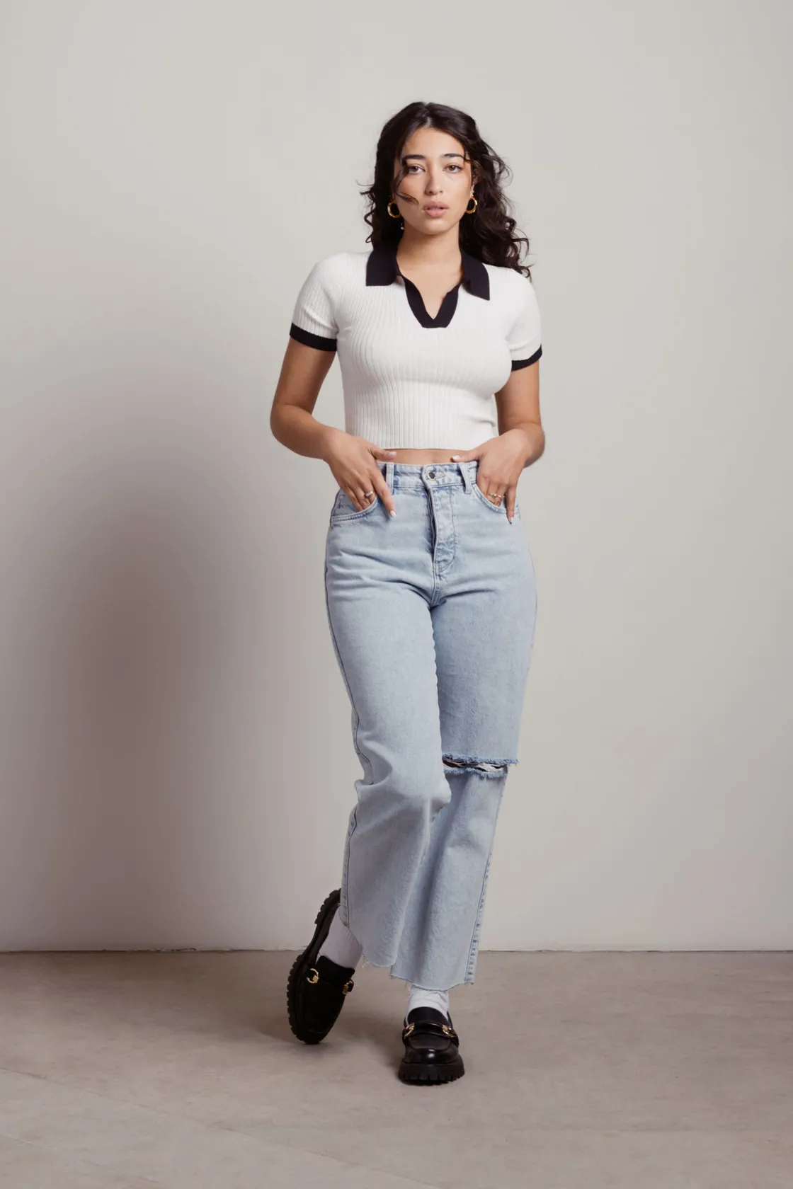 Tobi Calypso Crop Top -