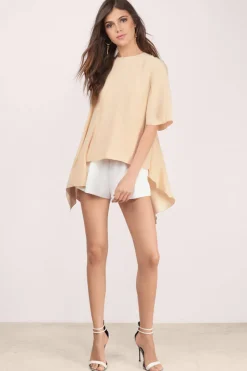 Tobi Cameo Disposition Silk Top -