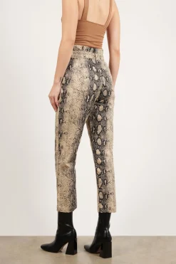 Tobi Can't See Snake Print Pants -