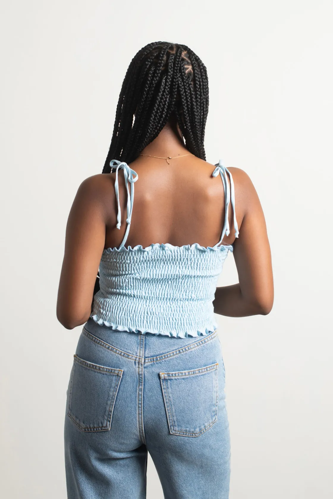 Tobi Care About Me Crop Top - Ivory