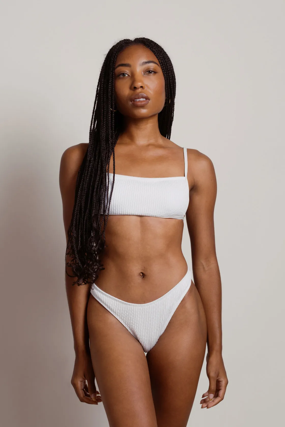 Tobi Carmella Smocked Bikini Set -