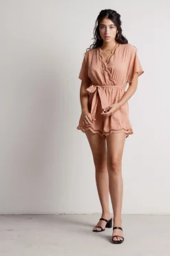 Tobi Carmen Wrap Romper -
