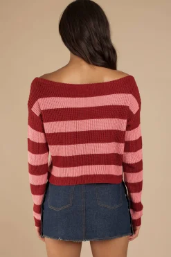 Tobi Caroline Striped Sweater -