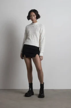 Tobi Casandra Fuzzy Sweater - Pink