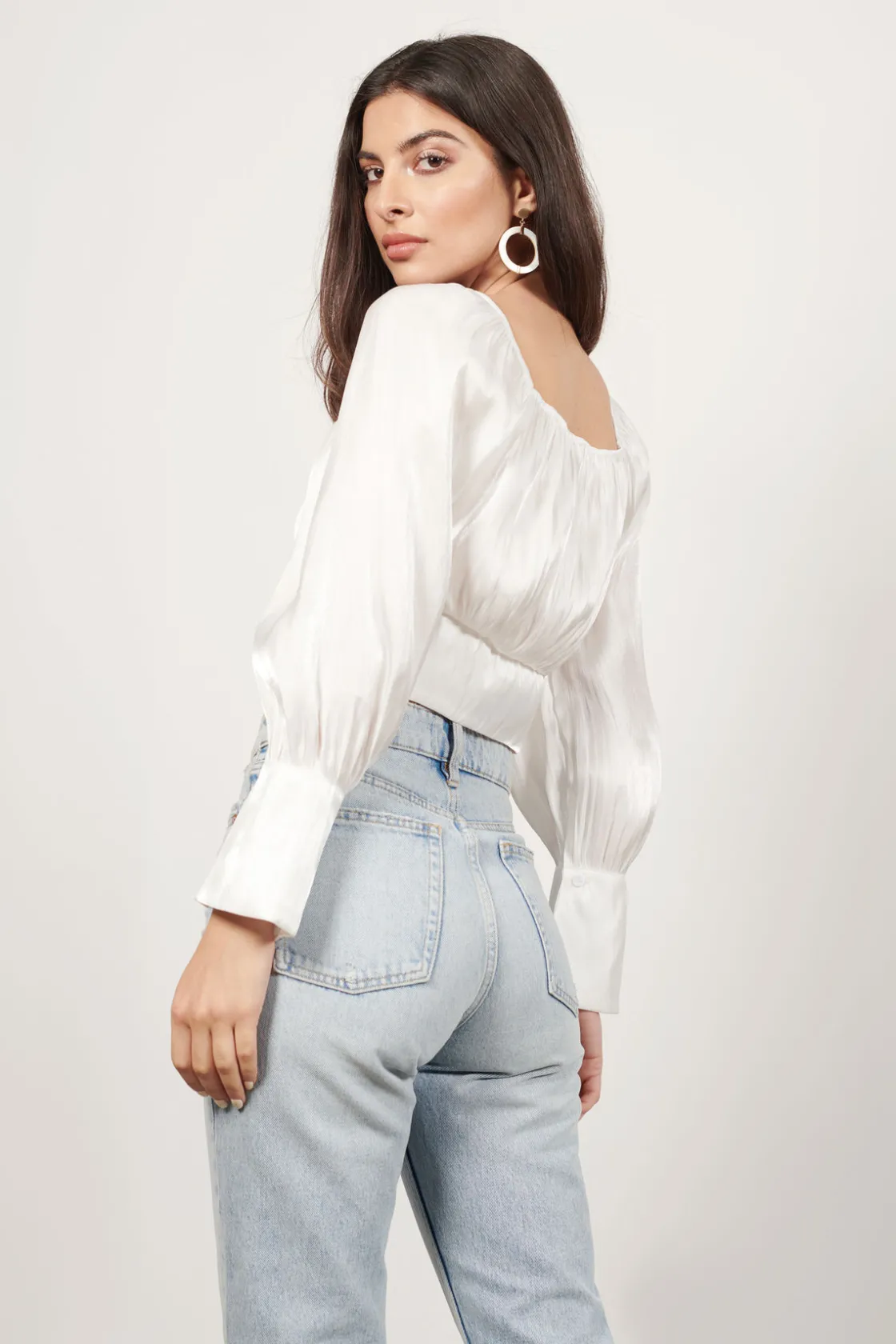Tobi Cassidy Satin Blouse