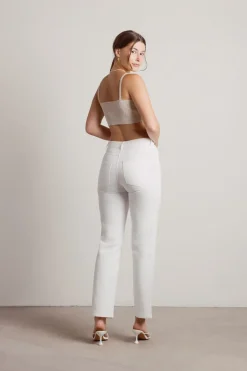 Tobi Castle Heights Straight Leg Jeans -