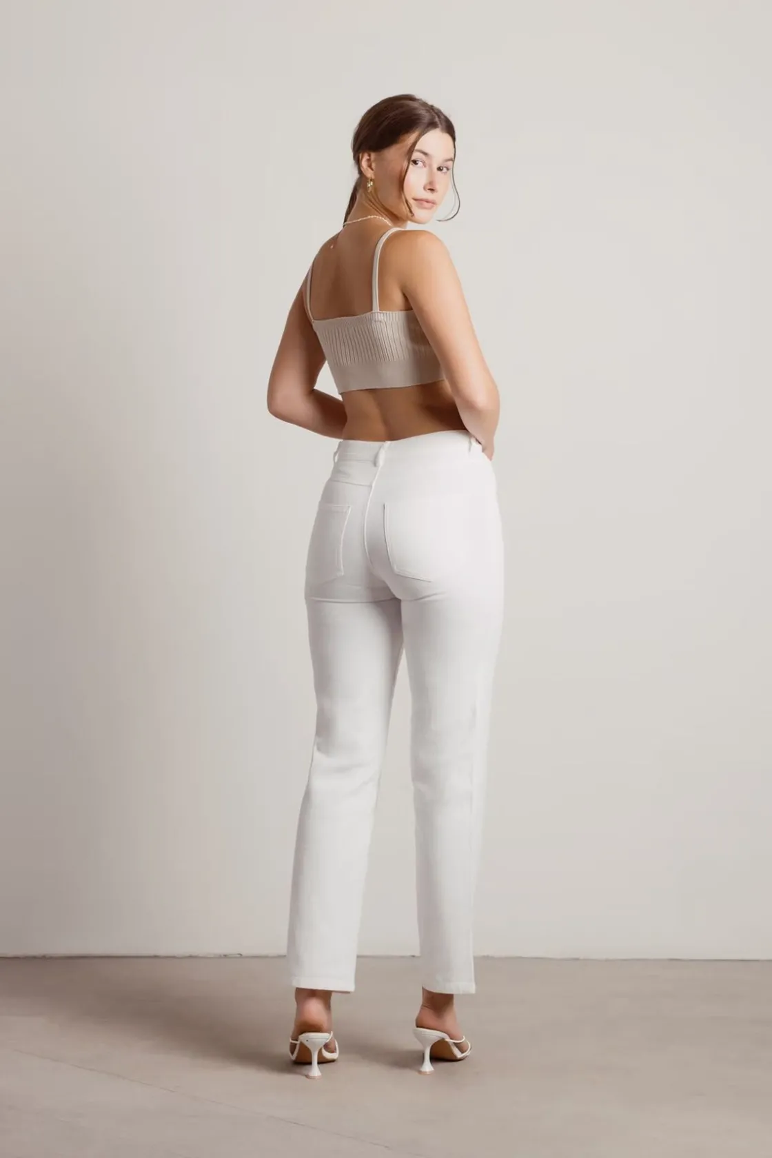 Tobi Castle Heights Straight Leg Jeans -